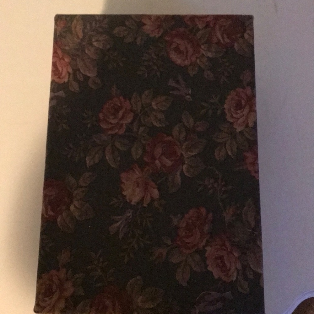 Fabric covered box.